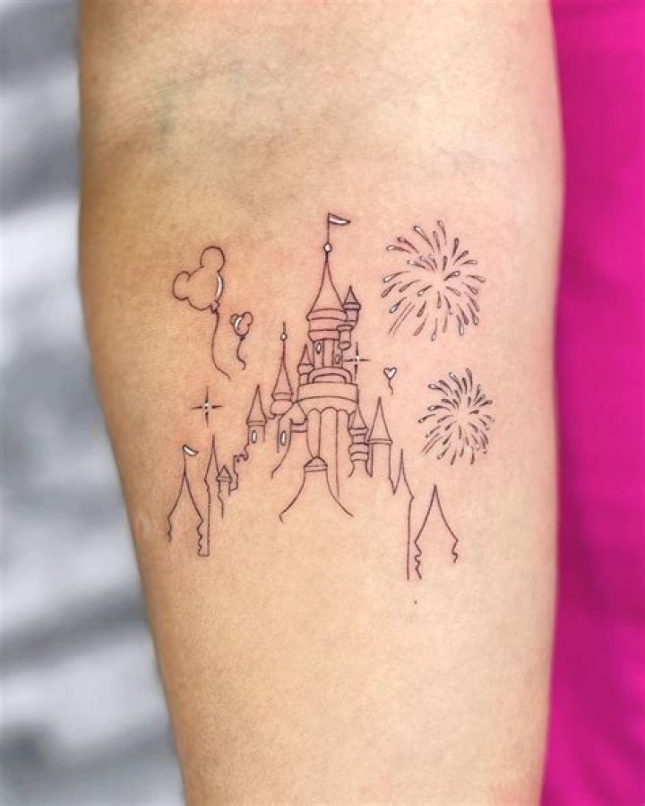 Discover Enchanting Disney Castle Tattoos