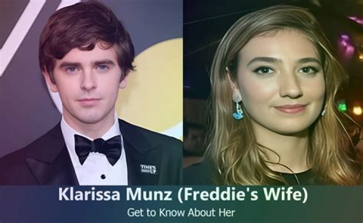 Uncover The Intriguing World Of Klarissa Munz, Freddie Highmore's Wife